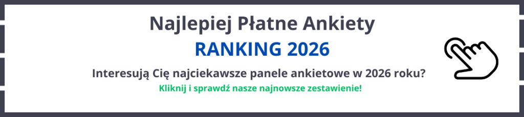 Najlepiej Platne Ankiety - 2026 BANNER NA PODSTRONY